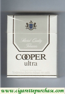 Cooper Ultra cigarettes Select Quality Tobaccos